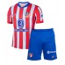 Fotballdrakt Barn Atletico Madrid Alexander Sorloth #9 Hjemmedraktsett 2024-25 Kortermet (+ Korte bukser)